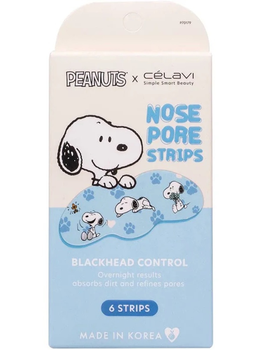 🎀3/$25🎀 Peanuts x Célavi Nose Pore Strips